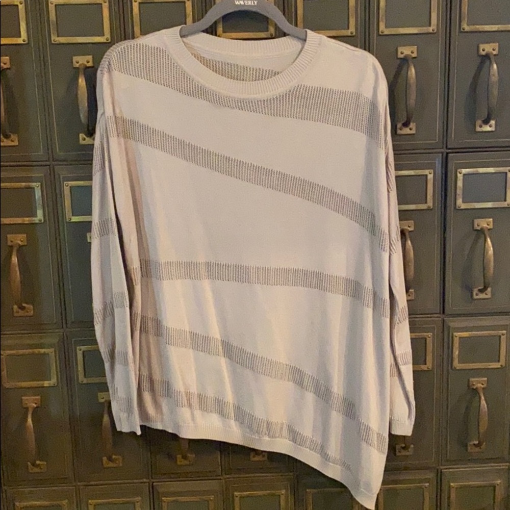 Planet by Lauren G Pima Cotton/Modal Sweater